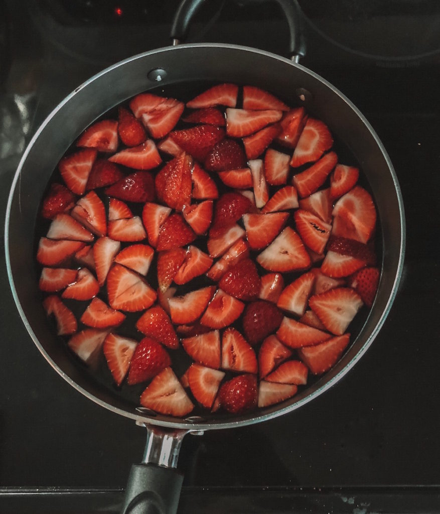 boil strawberries